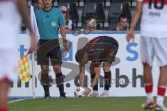 3. Liga - Saison 2025/26 - VFB Stuttgart II - FC Ingolstadt 04  - Max Besuschkow (Nr.17 - FC Ingolstadt 04) beim Eckball - XXXXX - Foto: Meyer Jürgen