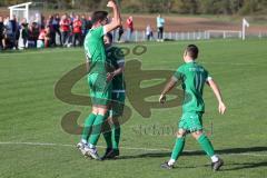 Kreisklasse - Saison 2022/2023 - SV Lippertshofen - SV Stammham - Der 2:2 Ausgleichstreffer durch Thomas Donner grün Lippertshofen - jubel - Foto: Meyer Jürgen