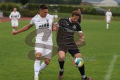 Bezirksliga - Saison 2025/26- TSV Gaimersheim - TSV Rohrbach - Nico von Swiontek Brzezinski (Nr.17 - TSV Gaimersheim) - Alexander Huber schwarz Rohrbach - Foto: Meyer Jürgen