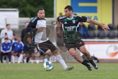 Bezirksliga - Saison 2025/26- TSV Gaimersheim - TSV Ober./Unterh.stadt - Nicolae Nechita (Nr.10 - TSV Gaimersheim) - Ramazan Kurnaz grau Ober/. Unterh.stadt - Foto: Meyer Jürgen