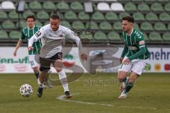 3. Liga - VfB Lübeck - FC Ingolstadt 04 - Fatih Kaya (9, FCI) Rieble Nico (27 Lübeck)