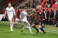 3. Liga; FC Ingolstadt 04 - SC Freiburg II; Leon Guwara (6, FCI) Fallmann Pascal (17 SCF)