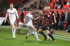 3. Liga; FC Ingolstadt 04 - SC Freiburg II; Leon Guwara (6, FCI) Fallmann Pascal (17 SCF)