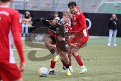 B-Junioren - Bayernliga -  Fc Ingolstadt 04 - TSG 1860 Rosenheim -  Madir Rangin schwarz FCI - Foto: Meyer Jürgen