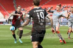 2.BL; FC Ingolstadt 04 - SC Paderborn 07; Patrick Schmidt (32, FCI) van der Werff Jasper (4 SCP)