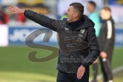 2024_1_27 - 3. Liga - Saison 2023/24 - 1. FC Saarbrücken - FC Ingolstadt 04 -  - Cheftrainer Michael Köllner (FC Ingolstadt 04) - XXXXX - Foto: Meyer Jürgen