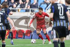 3. Liga; 1. FC Saarbrücken - FC Ingolstadt 04; Fredrik Carlsen (8, FCI) Civeja Tim (23 FCS)
