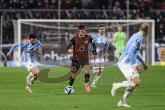 3. Liga; TSV 1860 München - FC Ingolstadt 04; Felix Keidel (43, FCI) Vrenezi Albion (10 TSV)