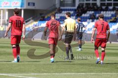 3. Liga - Saison 2025/26 - TSG Hoffenheim II - FC Ingolstadt 04  - Marcel Costly (Nr.22 - FCI) schiesst den 0:2 Führungstreffer - jubel - XXXXX - Foto: Meyer Jürgen