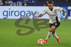 2.BL; FC Schalke 04 - FC Ingolstadt 04; Fatih Kaya (9, FCI)