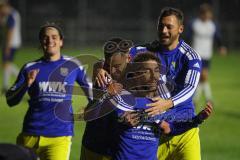 2023_11_17 - Kreisklasse - Saison 2023/24 - TSV Etting - TSV Ing. Nord - Abderahim Zerbane blau Ingolstadt Nord -  - mit dem 0:1 Führungstreffer - jubel - Foto: Meyer Jürgen