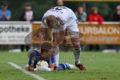 Toto-Pokal; SV Hutthurm - FC Ingolstadt 04; Torwart Joseph Breinbauer hält den Ball