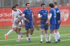 AUDI - Schanzer Amateur Cup - Halbfinale 1 - Saison 2024/25 - FC Mindelstetten - SV Menning - Der 0:1 Führungstreffer durch Noah Kamenjasevic blau Menning - jubel  - Foto: Meyer Jürgen
