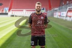 Yannick Deichmann (20, FCI); FC Ingolstadt 04;
3.Liga, Porträttermin 2023/2024