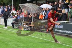 Toto Pokal; FC Sportfreunde Schwaig - FC Ingolstadt 04; Flanke Mustafa Özden (42, FCI)