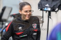 3. Liga; 1. FC Saarbrücken - FC Ingolstadt 04; Cheftrainerin Sabrina Wittmann (FCI) vor dem Spiel