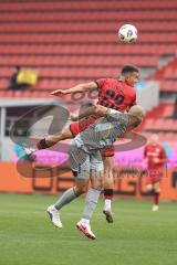 3. Liga; FC Ingolstadt 04 - Alemannia Aachen; Marcel Costly (22, FCI) Yarbrough Lamar (25 AA) Zweikampf Kampf um den Ball