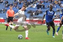 3. Liga; Arminia Bielefeld - FC Ingolstadt 04; Jannik Mause (7, FCI) Schuß