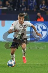 2.BL; FC Schalke 04 - FC Ingolstadt 04; Dennis Eckert Ayensa (7, FCI) Sturm