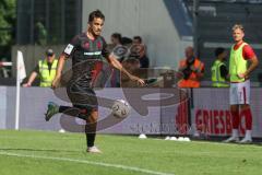 3. Liga - Saison 2025/26 - Energie Cottbus - FC Ingolstadt 04  - Carlsen Frederic Bennedsgaard (Nr.8 - FC Ingolstadt 04) beim 1:1 Ausgleichstreffer - jubel - XXXXX - Foto: Meyer Jürgen