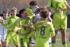U17 DFB-Nachwuchsliga - Saison 2024/25 - FC Ingolstadt 04 - TSG Hoffenheim - Niclas Böhm weiss FCI - XXXXX - Foto: Meyer Jürgen