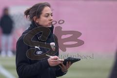 A-Junioren - Bundesliga Süd Fc Ingolstadt 04 - SC Freiburg -  Cheftrainer Wittmann Sabrina (FC Ingolstadt A-Jugend) - Foto: Meyer Jürgen