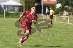 Kreisliga - Saison 2025/26- SV Hundszell - SV Zuchering - Leander Friedl rot Zuchering - XXXXX - Foto: Meyer Jürgen