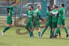 Fussball - Kreisliga - FC Grün Weiss Ingolstadt - FC Fatih Ingolstadt - Der 2:1 Führungstreffer durch Inan Düzgün #11 grün GW Ing. - jubel - Foto: Meyer Jürgen