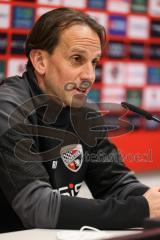 2.BL; FC Ingolstadt 04 - Training, neuer Cheftrainer Rüdiger Rehm, Pressekonferenz, Cheftrainer Rüdiger Rehm (FCI)