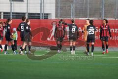 ***2. Bundesliga Frauen - Saison 2025/26 - FC Ingolstadt 04 Frauen - SV Meppen -  enttäuschte Gesichter nach einem Gegentor - XXXXX - Foto: Meyer Jürgen