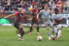 3. Liga; FC Ingolstadt 04 - FC Viktoria Köln; Torchance verpasst David Kopacz (29, FCI) Keita Zoumana (35 VK)