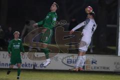 Landesliga - Saison 2024/25 - SV Manching - FC Ehekirchen - Fabian Neumayer (Nr.9 - SV Manching) - Ledl Nikolas weiss Ehekirchen - Foto: Meyer Jürgen