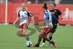 2. Bundesliga Frauen - Saison 2023/24 - FC Ingolstadt 04 Frauen - HSV Fr.1 - Anna-Lena Fritz (Nr.19 - FCI) - Baum Lisa weiss HSV - Foto: Meyer Jürgen