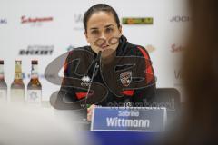 3. Liga; 1. FC Saarbrücken - FC Ingolstadt 04; 1:0 Pressekonferenz Interview Cheftrainerin Sabrina Wittmann (FCI)