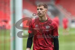 3. Liga; FC Ingolstadt 04 - SV Waldhof Mannheim; Torwart David Klein (47, FCI)