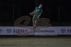 Landesliga - Saison 2024/25 - SV Manching - FC Ehekirchen - Simon Berger (Nr.5 - SV Manching) mit dem 3:1 Führungstreffer - jubel -  - XXXXX - Foto: Meyer Jürgen