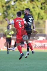 Testspiel; FC Ingolstadt 04 - FSV Zwickau; Zweikampf Kampf um den Ball Pascal Testroet (37, FCI)