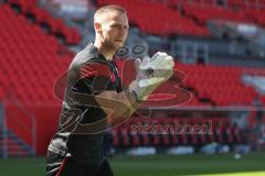 3. Liga - Saison 2024/25 - FC Ingolstadt 04 - SV Wehen Wiesbaden - Torwart Marius  Funk (Nr.1 - FCI) - XXXXX - Foto: Meyer Jürgen