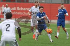 AUDI - Schanzer Amateur Cup - Halbfinale 1 - Saison 2024/25 - FC Mindelstetten - SV Menning - Moritz Mühlrath blau Menning - XXXXX - Foto: Meyer Jürgen