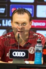 3. Liga; FC Ingolstadt 04 - Rot-Weiss Essen; Pressekonferenz Interview Cheftrainer Uwe Koschinat (RWE)