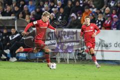 3. Liga; VfL Osnabrück - FC Ingolstadt 04; Max Plath (14 FCI) Gustav Christensen (24, FCI)