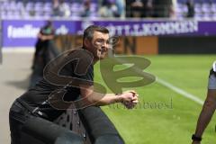 3.Liga - Saison 2022/2023 - Erzgebirge Aue - FC Ingolstadt 04 - Cheftrainer Michael Köllner (FCI) -  - Foto: Meyer Jürgen