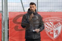 2024_2_17 - Saison 2023/24 - AUDI-Schanzer Amateur Cup - SV Hundszell - FC Gerolfing - Finale - Siegerehrung -  Lukas Fröde (Nr.34 - FC Ingolstadt 04) - Foto: Meyer Jürgen