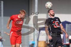 Bayernliga Süd - Saison 2022/2023 - FC Ingolstadt 04 -  TSV 1882 Landsberg - Herm Tim (Nr.16 - Fc Ingolstadt 04 II) - Mölders Sascha #9 Landsberg - Foto: Meyer Jürgen