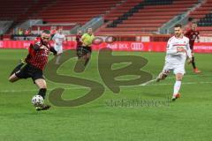 3. Liga - FC Ingolstadt 04 - Türkgücü München - Fatih Kaya (9, FCI) Kusic Filip (36 Türkgücü)