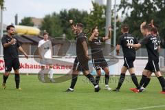 Kreisliga - Saison 2022/2023 - TSV Gaimersheim - SV Hundszell -  0:1 Führungstreffer durch Marcel Posselt Hundszell - Jubel  - Foto: Meyer Jürgen