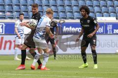 3. Liga - MSV Duisburg - FC Ingolstadt 04 - Stefan Kutschke (30, FCI) Max Jansen (21 MSV) Francisco Da Silva Caiuby (13, FCI)