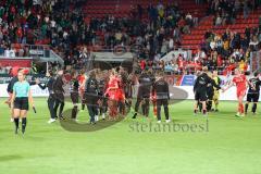 DFB - Pokal - Frauen - Saison 2022/2023 - FC Ingolstadt 04 -  FC Bayern München - Nach dem Spiel - Foto: Meyer Jürgen