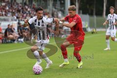 Toto Pokal; FC Memmingen - FC Ingolstadt 04, 2. Runde; Davide Sekulovic (33, FCI) Constantin Kresin (23 FCM)
