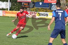 Kreisliga - Saison 2022/2023 - Türk.SV Ingolstadt - SV Menning - Hugo da Silva Lopes rot Türk.SV - Foto: Meyer Jürgen